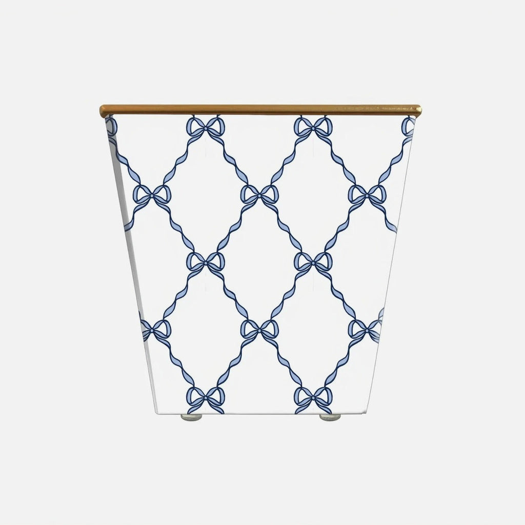 Duftlys blå sløyfe-trellis