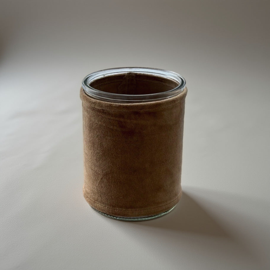 Clara vase M m/velourtrekk