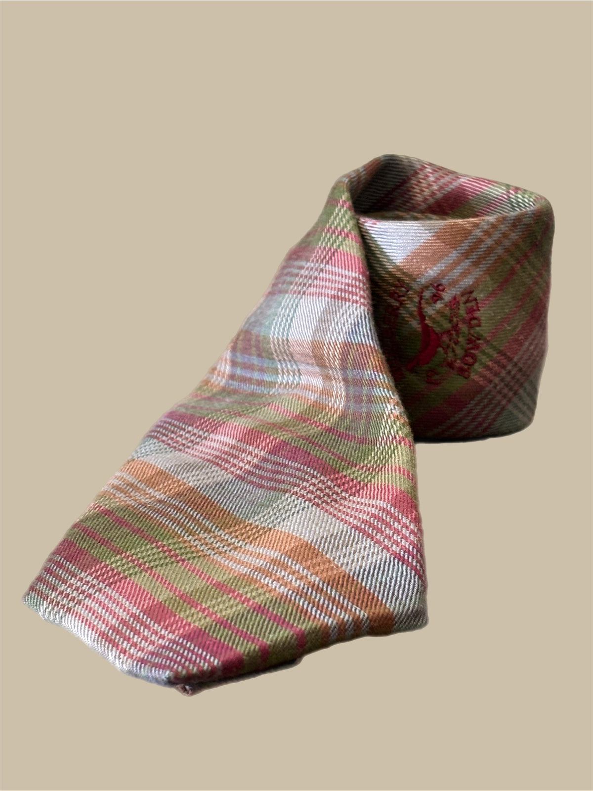 Vintage Mulberry-slips Tartan