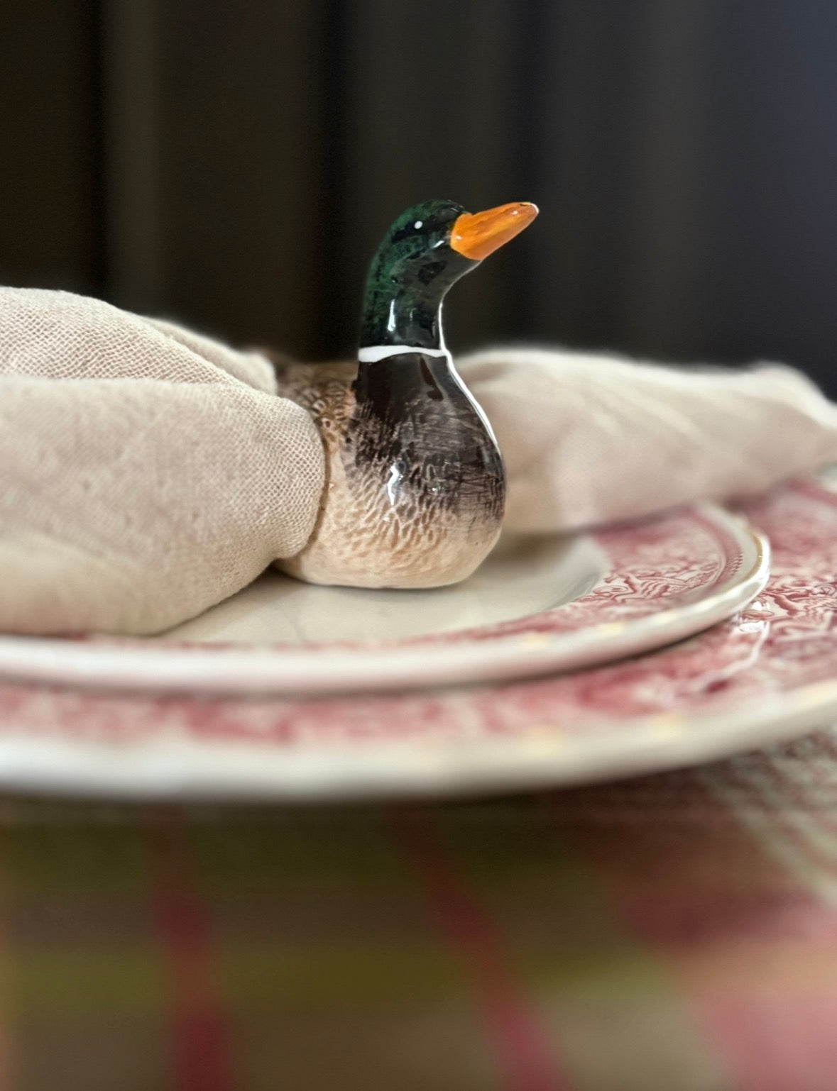 Serviettring duck 6-pakning