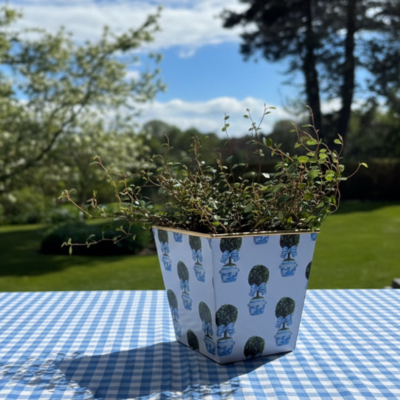 Blomsterpotte topiary garden