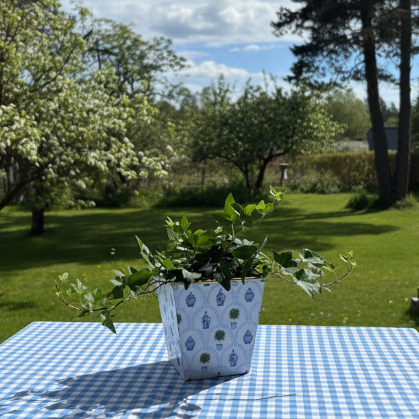 Blomsterpotte topiary/china