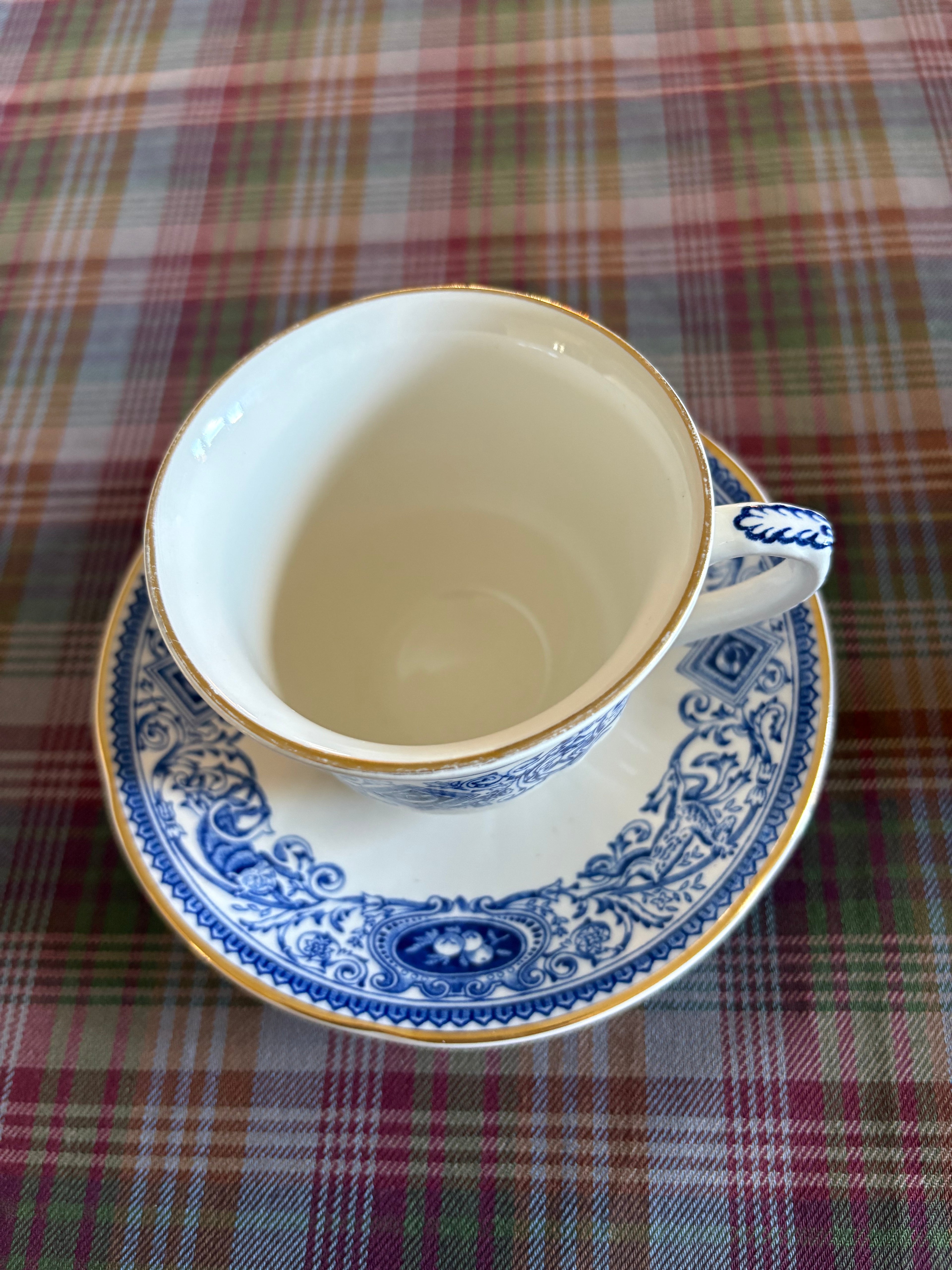 Vintage Mulberry Home kaffekopper med skål