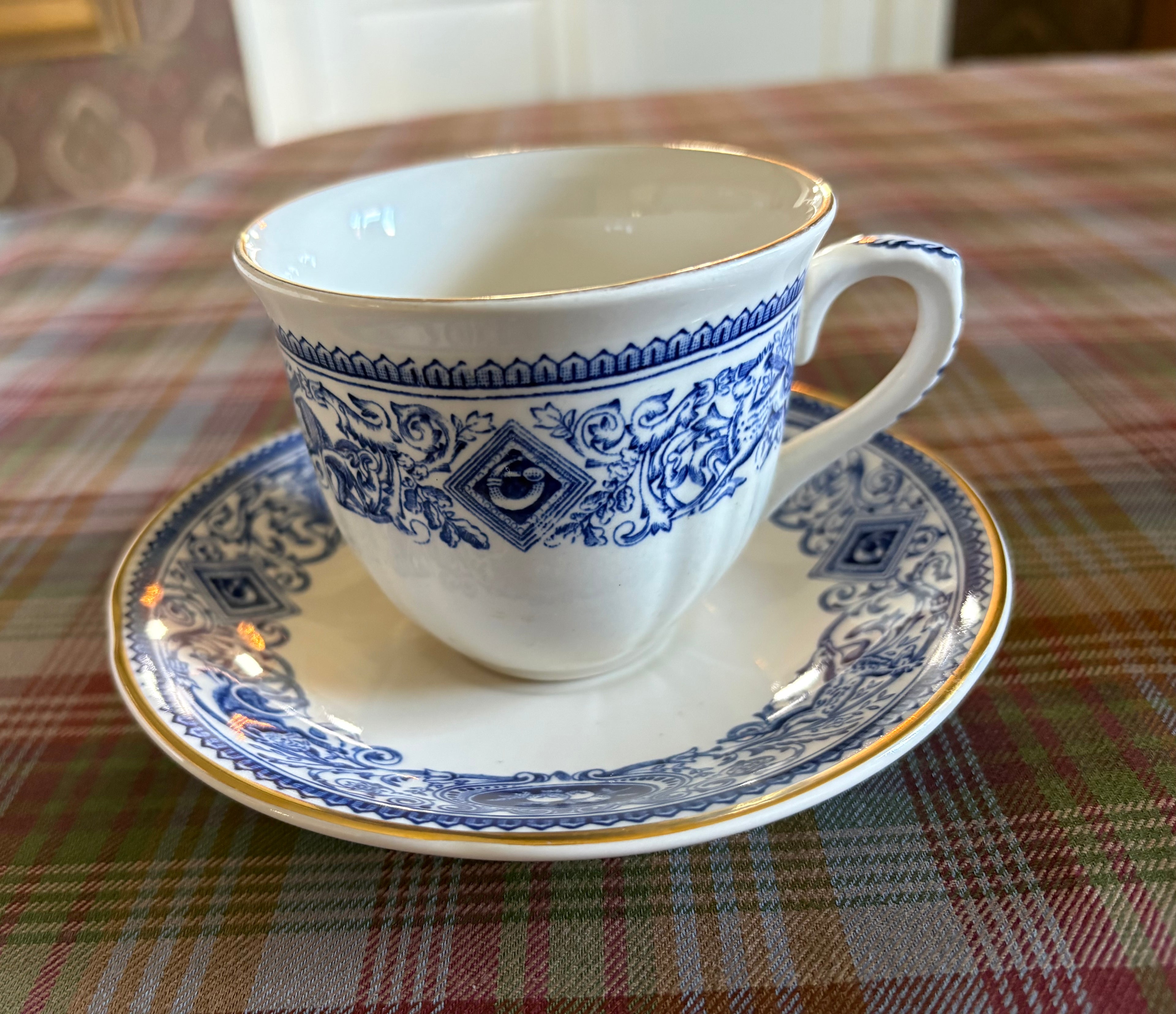 Vintage Mulberry Home kaffekopper med skål