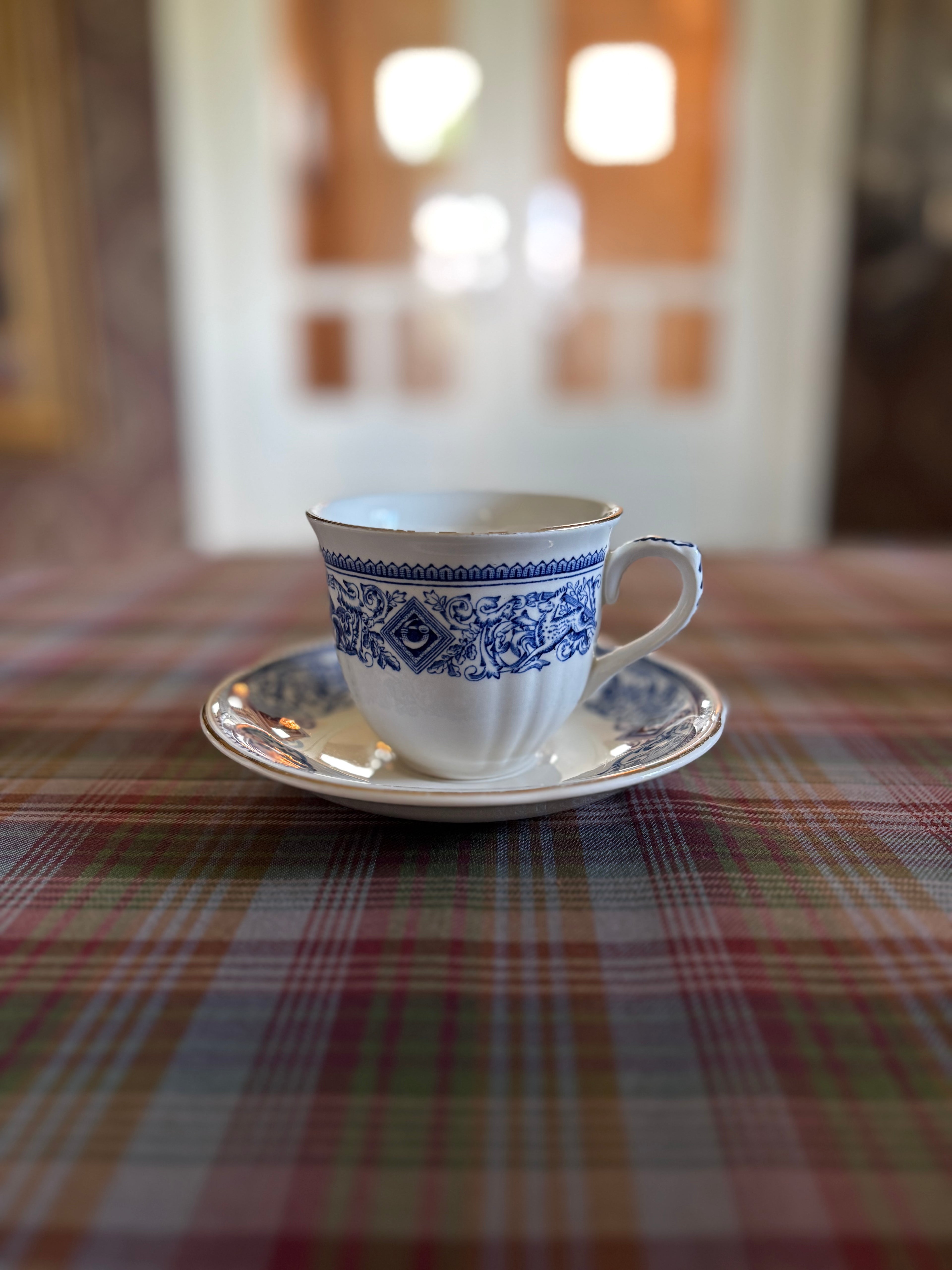 Vintage Mulberry Home kaffekopper med skål