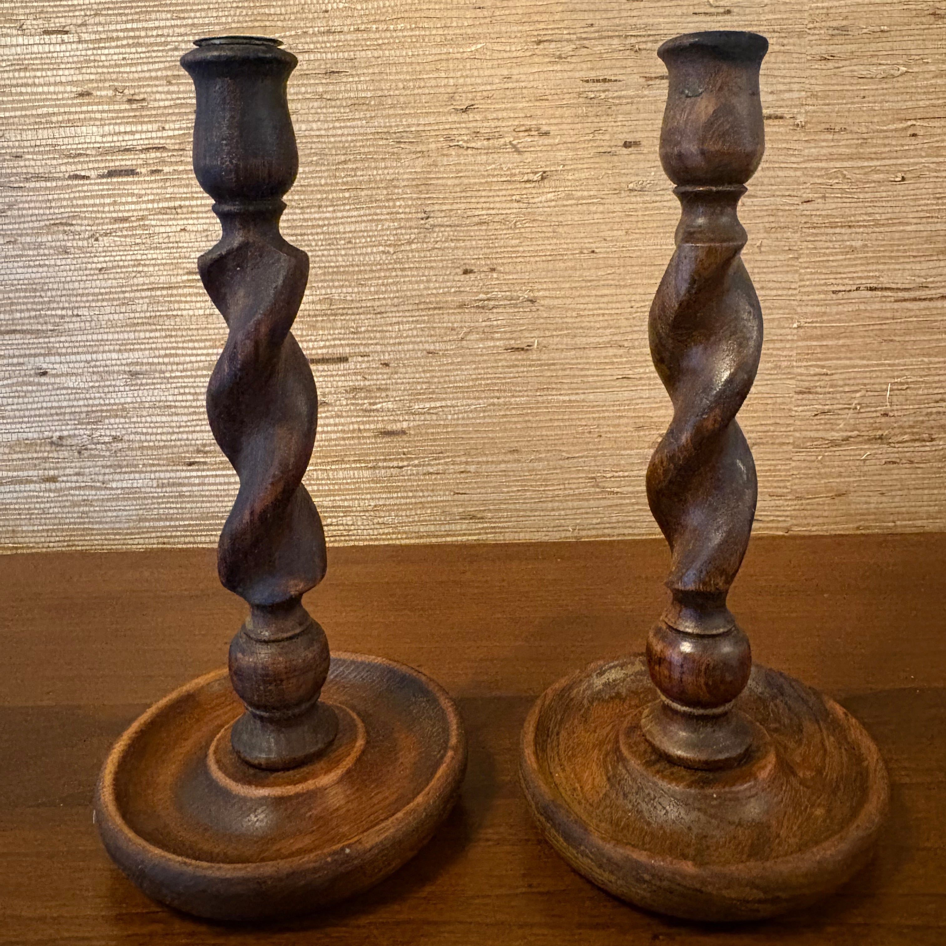 Gamle lysestaker, Barley twisted