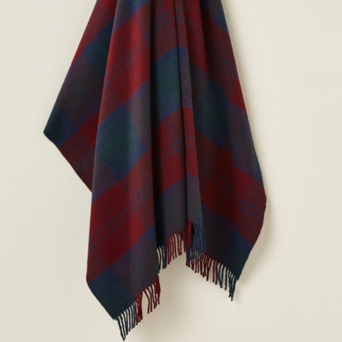 Bronte by Moon – Lindsay Tartan Wool Throw Utstillingsvare