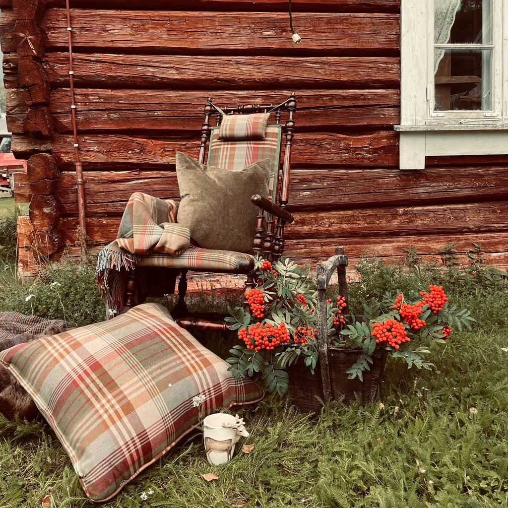 Mulberry Ancient tartan putetrekk 50x50 cm