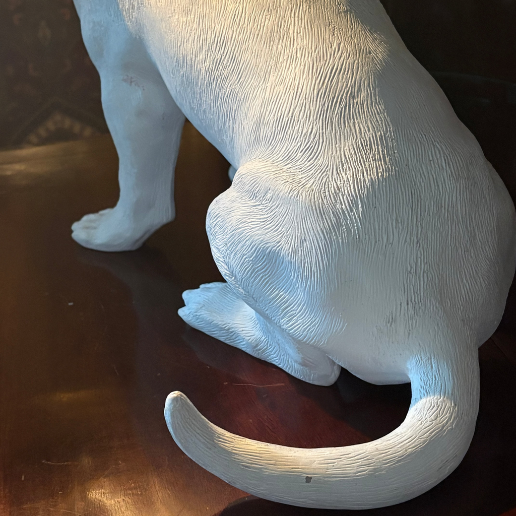 Jack Russell – skulpturell bordlampe | Secondhand